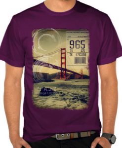 Golden Gate Bridge Vintage T-shirt