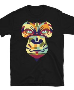 Gorilla Face Short-Sleeve Unisex T-Shirt