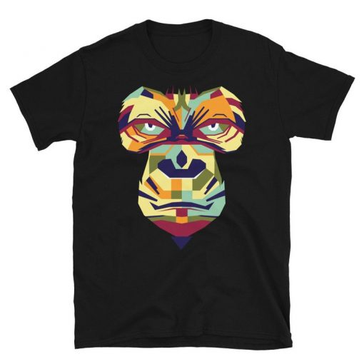 Gorilla Face Short-Sleeve Unisex T-Shirt