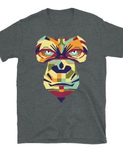 Gorilla Face Short-Sleeve Unisex T-Shirts