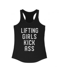 Lifting Girls Kick Ass Tank Top