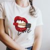 Lipstick In The Lip T-shirt