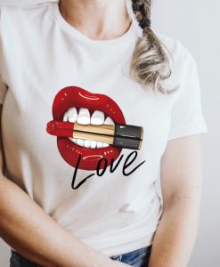 Lipstick In The Lip T-shirt