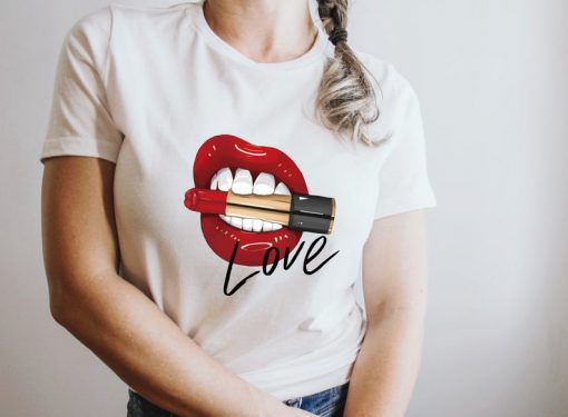 Lipstick In The Lip T-shirt