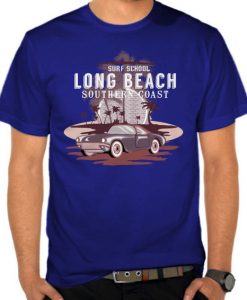 Long Beach Car t shirt