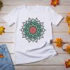 Mandala casual t-shirt woman funny t-shirt