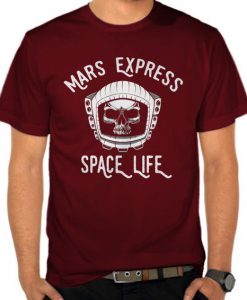 Mars Express Space Life t shirts