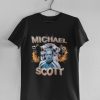 Michael Scott Vintage 90s Basketball Style T-Shirt