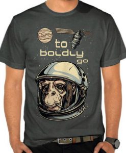 Monkey Astronaut 2 t shirts