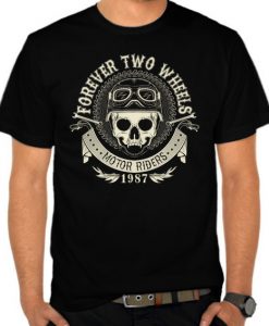 Motor Riders Skull T-shirt