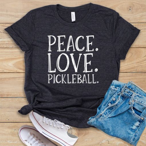 Peace Love Pickleball T-shirt