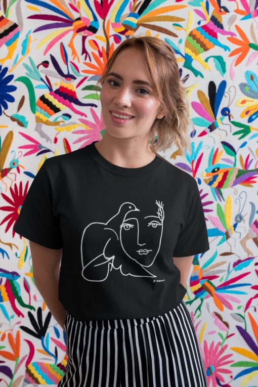 Pigeon and Girl T shirt