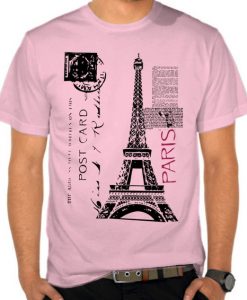 Postcard from Paris t shirt