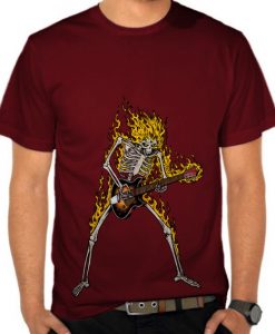 Rock on Fire t shirt