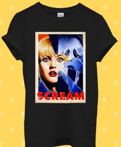 Scream Retro 90s Cult Horror Film T Shirt