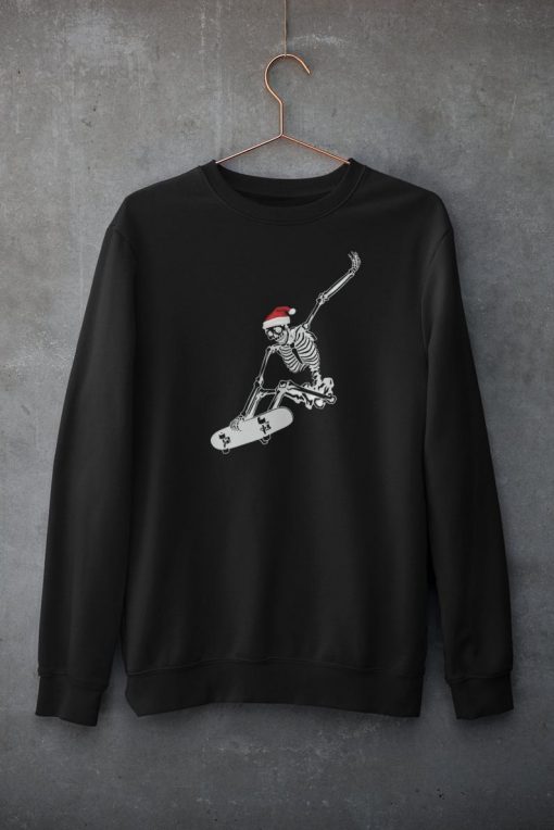 Skateboarding Skeleton Sweatshirt