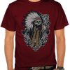 Skull retro t shirt