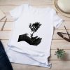 T-Shirt New Collection Greyscale tree casual t-shirt