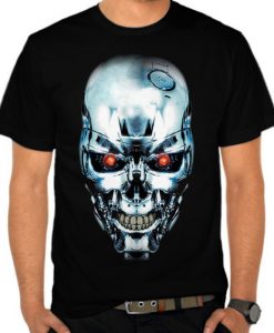 Terminator Skull Robot t shirt