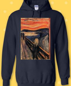 The Scream Edvard Munch Painting Art Hoodie