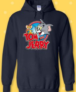 Tom and Jerry Cartoon Cat and Mouse Hoodie