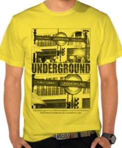 Underground Public Subway T-shirt