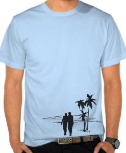 Walking on a Beach T shirt