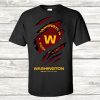 Washington Football Team Rips Te T Shirt