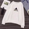 new sweatshirt women Casual poligonal sweety cat Sweatshirts