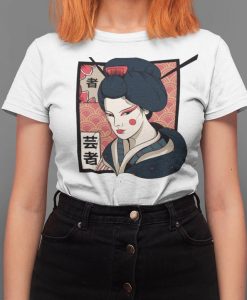 Aesthetic Anime geisha T-Shirt