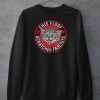 Antifa Cat Floof Sweatshirt