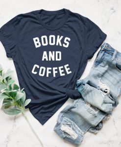 Books and Coffee T-shirt