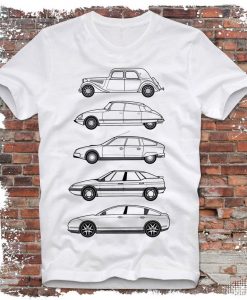 Car Outlines T-shirt