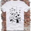 Drums Rock Band Music T-shirt