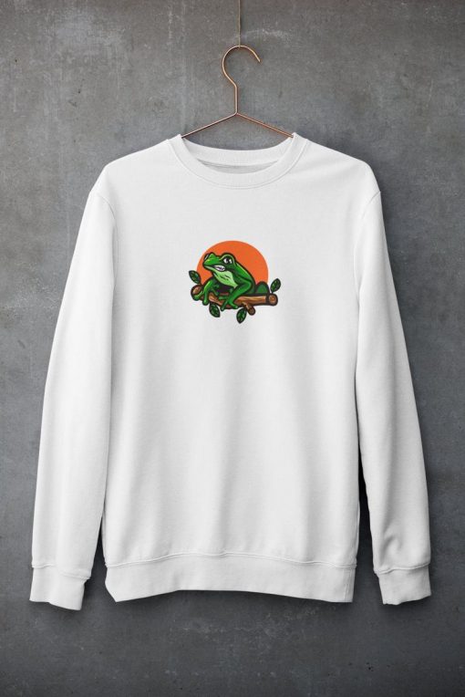 Frog On A Branch Sweatshirt