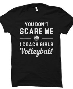 Girls Volleyball Coach Shirt