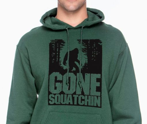 Gone squatchin unisex pullover hoodie