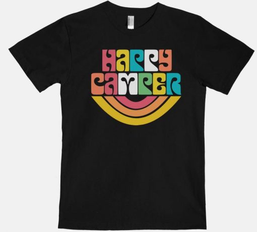 Happy Camper American Apparel tshirt