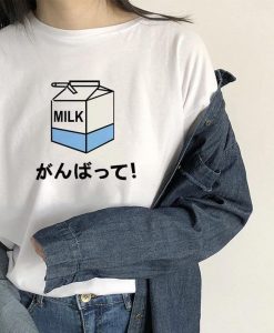 Japanese Milk Tshirt