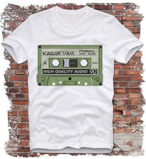 Kasvot Växt Rock Cassette Tapes Music T-shirt