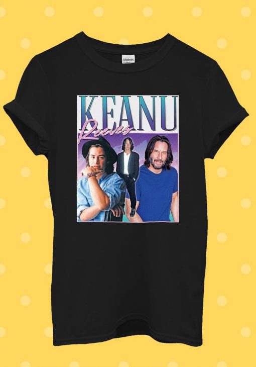 Keanu Reeves Homage Pop Culture T Shirt