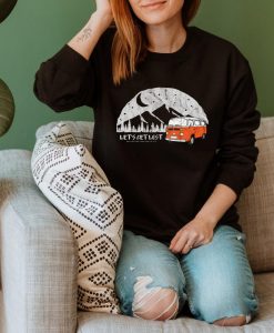 Let's Get Lost sweatshirt