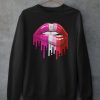 Lips black Sweatshirt