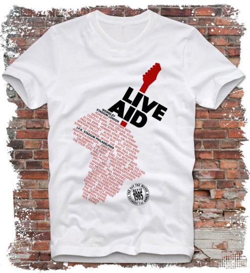 Live Aid 1985 T-shirt