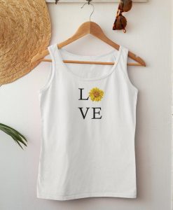 Love Sunflower Tank Top