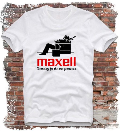 Maxell Cassette Tapes Music T-shirt