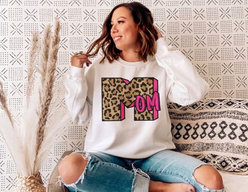 Mom TV Leopard Sweatshirt