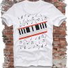 Piano Keyboards T-shirt