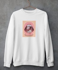 Pink Sexy Lips Sweatshirt