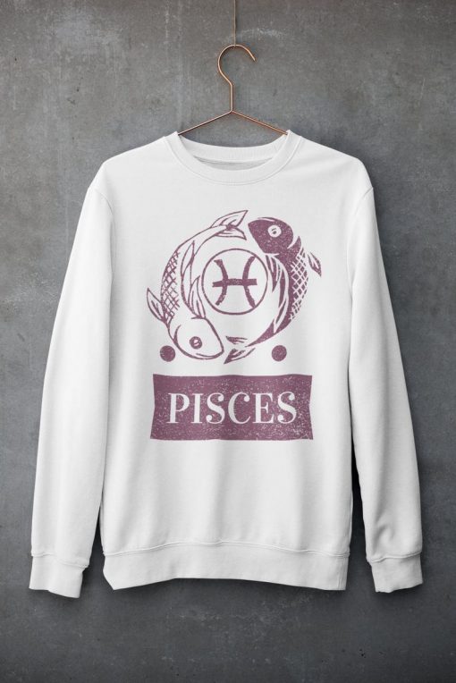 Pisces Fish Zodiac Sweatshirt